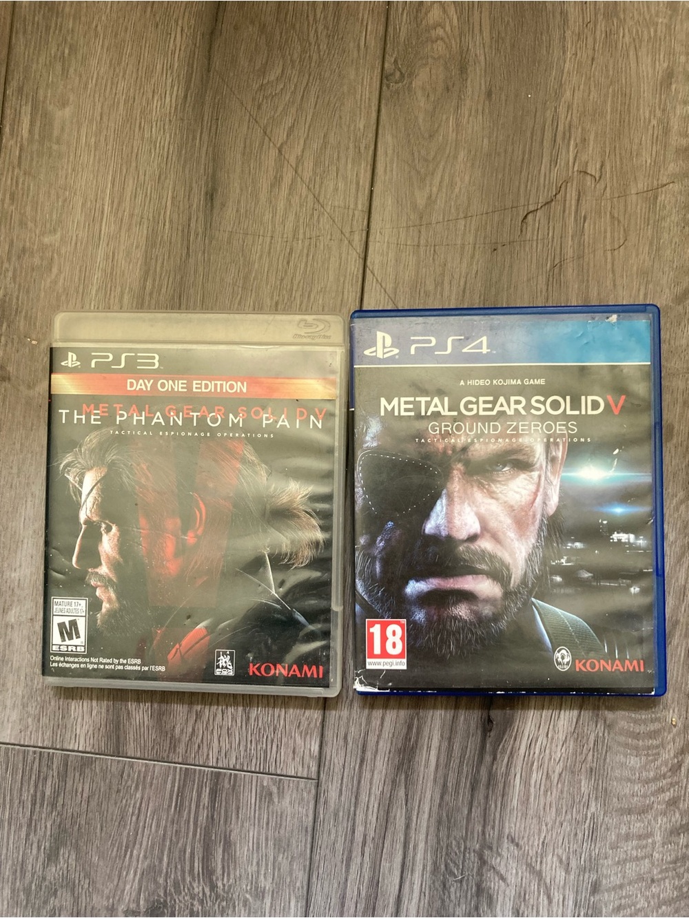 Metal Gear Solid V: The Phantom Pain - Day One Edition PS3 and Ground Zeroes PS4